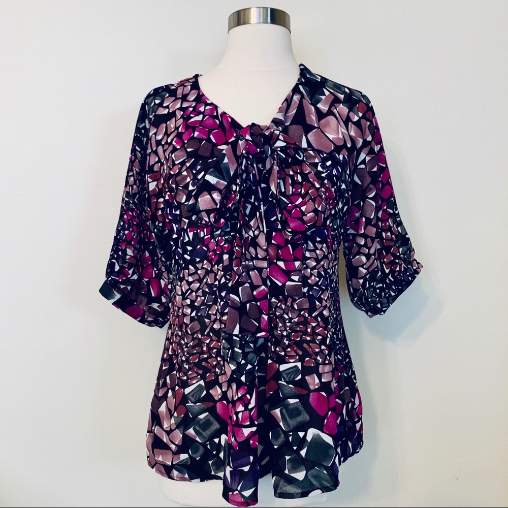 Retro Top with Bow